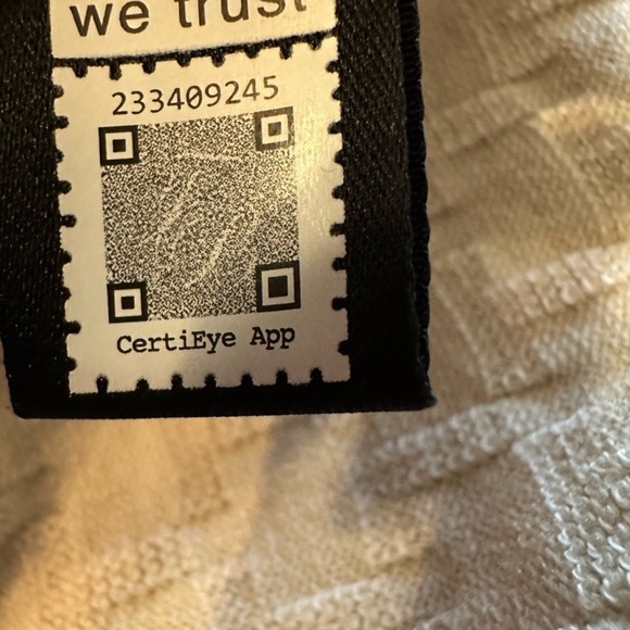 Ted Baker Mahani Textured T Knit Beige Zippered Short Sleeve Polo. Size XXL/6 - Picture 6 of 7